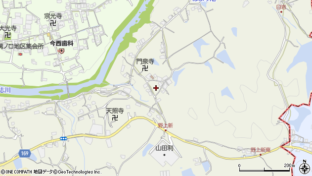 〒640-1161 和歌山県海南市野上新の地図