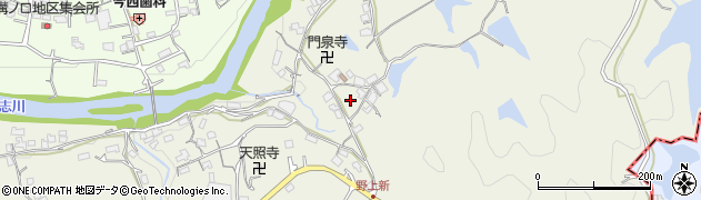 和歌山県海南市野上新周辺の地図