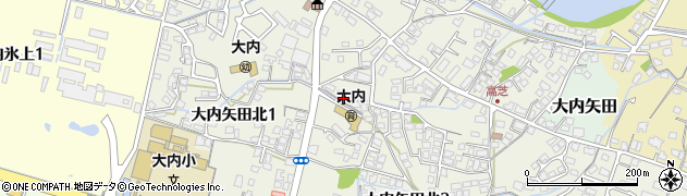 山口県山口市大内矢田北周辺の地図