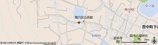 香川県三豊市豊中町下高野2448周辺の地図