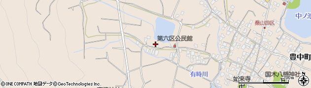 香川県三豊市豊中町下高野2442周辺の地図