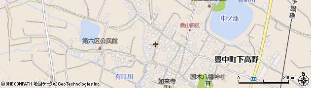 香川県三豊市豊中町下高野2523周辺の地図