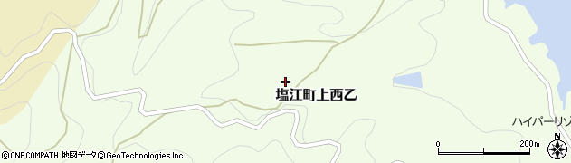 香川県高松市塩江町上西乙1017周辺の地図