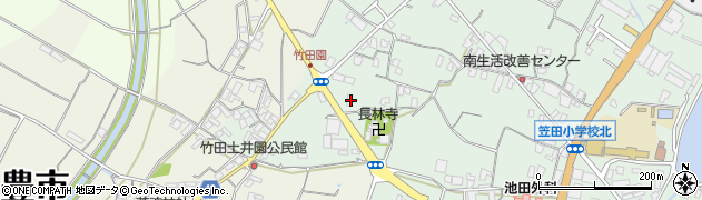 香川県三豊市豊中町笠田笠岡2532周辺の地図