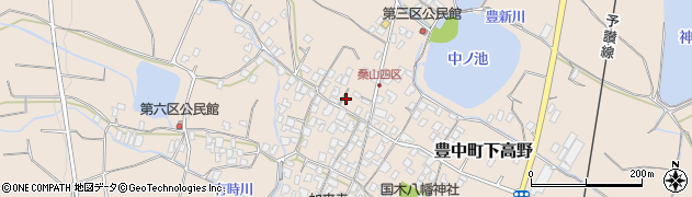 香川県三豊市豊中町下高野1577周辺の地図