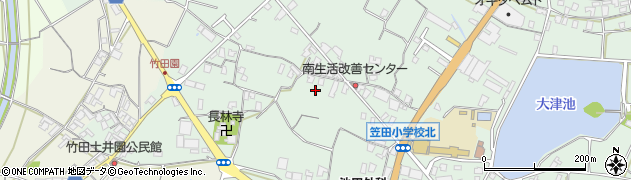 香川県三豊市豊中町笠田笠岡2448周辺の地図