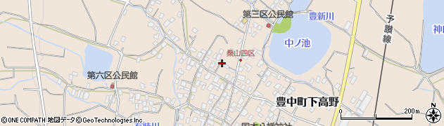 香川県三豊市豊中町下高野1575周辺の地図