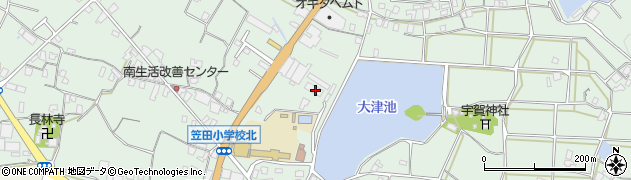 香川県三豊市豊中町笠田笠岡2288周辺の地図