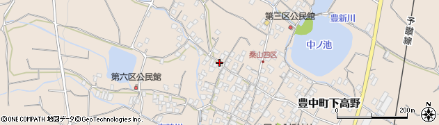 香川県三豊市豊中町下高野2521周辺の地図