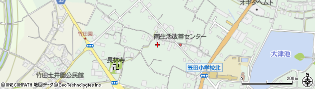 香川県三豊市豊中町笠田笠岡2451周辺の地図