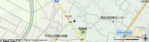 香川県三豊市豊中町笠田笠岡2533周辺の地図