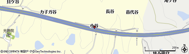 徳島県鳴門市大麻町萩原（小谷）周辺の地図