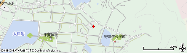 香川県三豊市豊中町笠田笠岡383周辺の地図