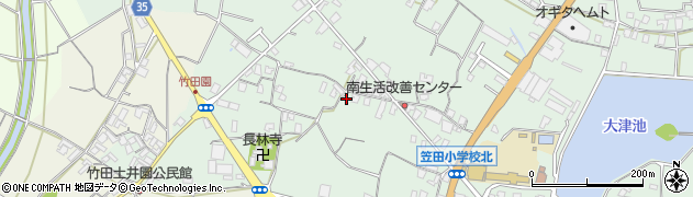 香川県三豊市豊中町笠田笠岡2452周辺の地図
