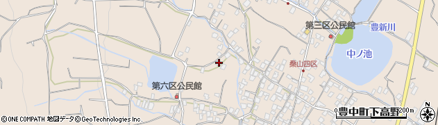 香川県三豊市豊中町下高野2535周辺の地図