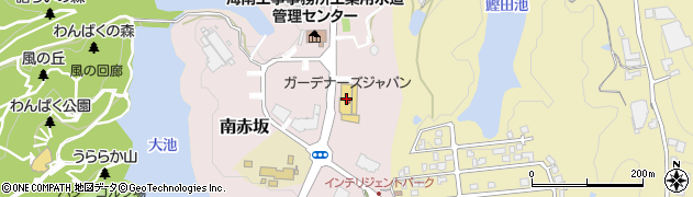 ガーデナーズジャパン周辺の地図