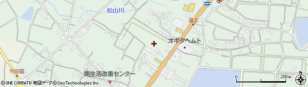 香川県三豊市豊中町笠田笠岡2321周辺の地図