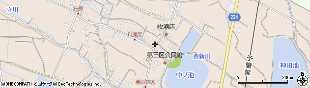 香川県三豊市豊中町下高野368周辺の地図