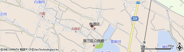 香川県三豊市豊中町下高野379周辺の地図