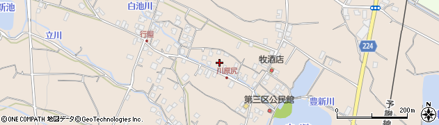 香川県三豊市豊中町下高野419周辺の地図