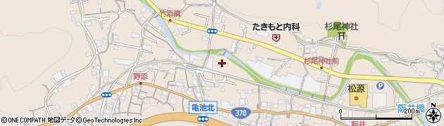和歌山県海南市阪井周辺の地図