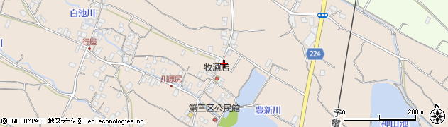 香川県三豊市豊中町下高野352周辺の地図