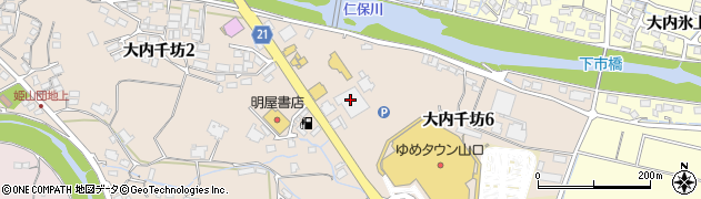山口日産自動車株式会社　本社周辺の地図