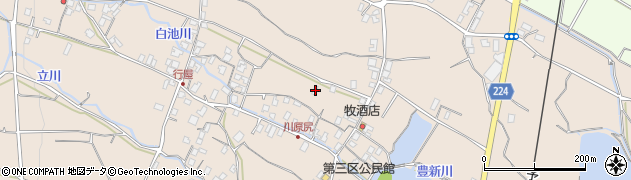 香川県三豊市豊中町下高野398周辺の地図