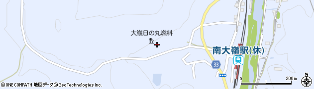 山口県美祢市大嶺町西分268周辺の地図