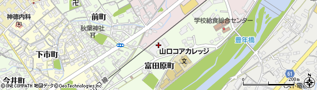 愛児園　湯田保育所周辺の地図