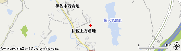山口県美祢市伊佐町（伊佐上万倉地）周辺の地図