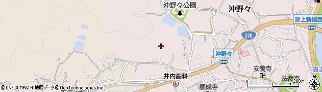 和歌山県海南市沖野々周辺の地図