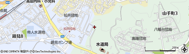 株式会社山口産業　岩国営業所周辺の地図