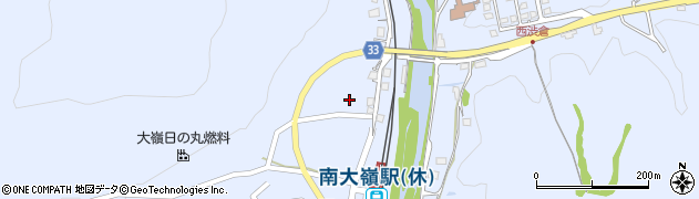 山口県美祢市大嶺町西分212周辺の地図