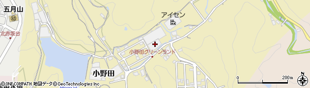 株式会社アイセン　本社工場周辺の地図