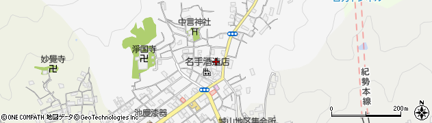 株式会社名手酒造店周辺の地図