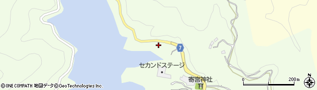香川県高松市塩江町上西乙1116周辺の地図