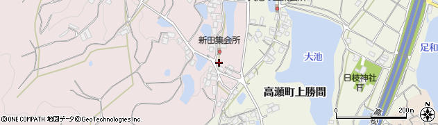 香川県三豊市高瀬町下勝間1120周辺の地図