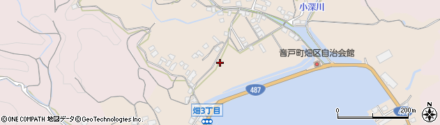 広島県呉市音戸町畑周辺の地図