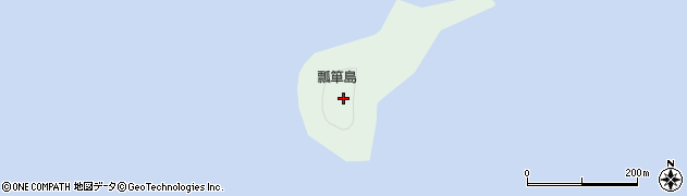 瓢箪島周辺の地図