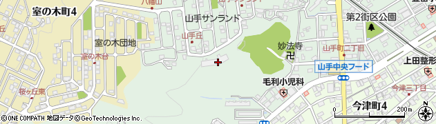 グランドール岩国弐番館周辺の地図