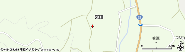香川県まんのう町（仲多度郡）宮田周辺の地図