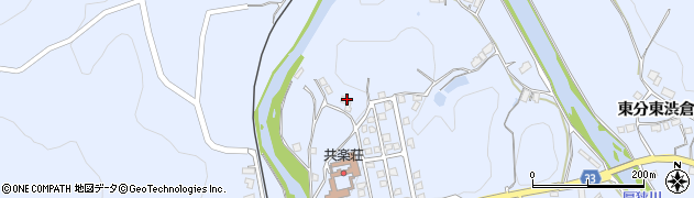 山口県美祢市大嶺町西分3周辺の地図