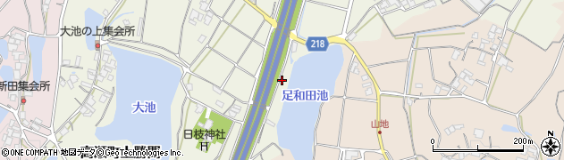 香川県三豊市高瀬町上勝間180周辺の地図