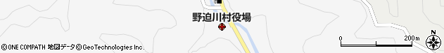奈良県吉野郡野迫川村周辺の地図
