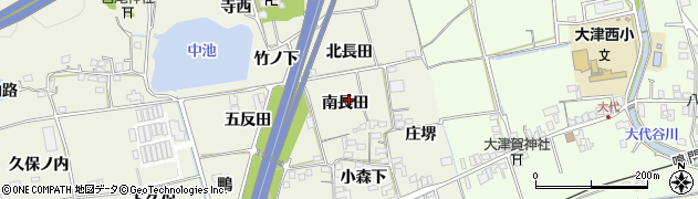 徳島県鳴門市大麻町姫田（南長田）周辺の地図