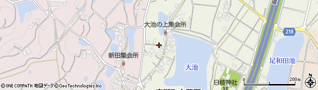 香川県三豊市高瀬町上勝間403周辺の地図