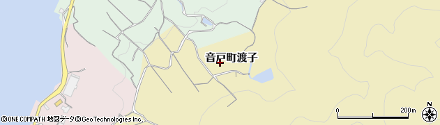 広島県呉市音戸町大字渡子周辺の地図
