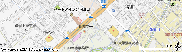 サマンサジャパン株式会社　山口営業所周辺の地図