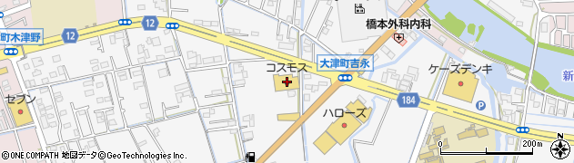 株式会社コスモス薬品　ディスカウントドラッグコスモス鳴門南店周辺の地図
